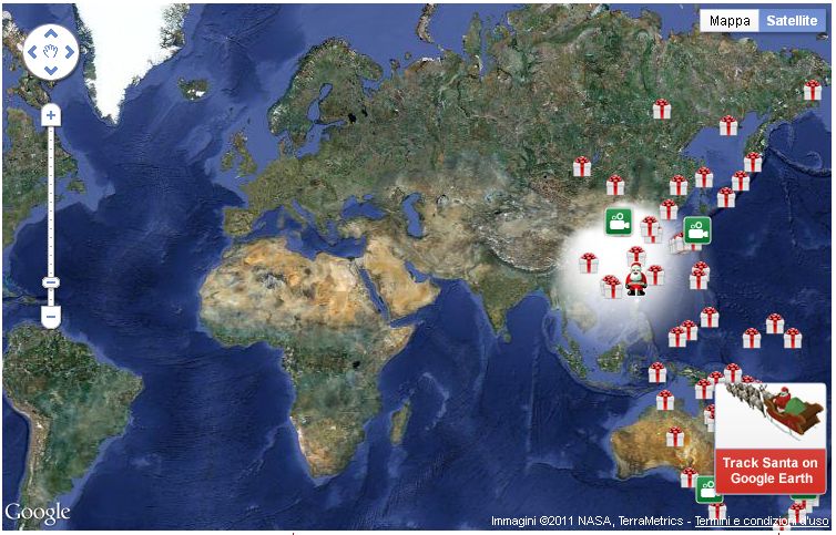 Mappa Di Babbo Natale.Il Percorso Di Babbo Natale Tuttidentro