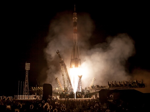 Soyuz partenza spedizione 36
